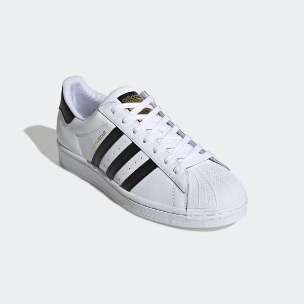 adidas Originals Superstar White Core Black EG4958 Men's Size | eBay