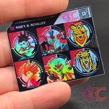 Beyblade X CX Stickers | Beyblade Through the Generations