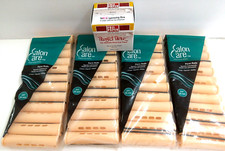 4 Packs 48 Salon Care Perm Rods 3/4" plus some Perm End Paper pls READ
