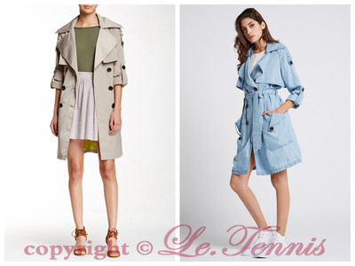 Neu mit Etikett BCBGeneration Trenchcoat Doppelreiher Winbreaker Jacke - S