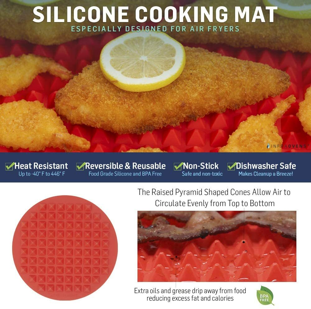 Air Fryer Accessories Compatible with Black & Decker Bella Zokop Ninja