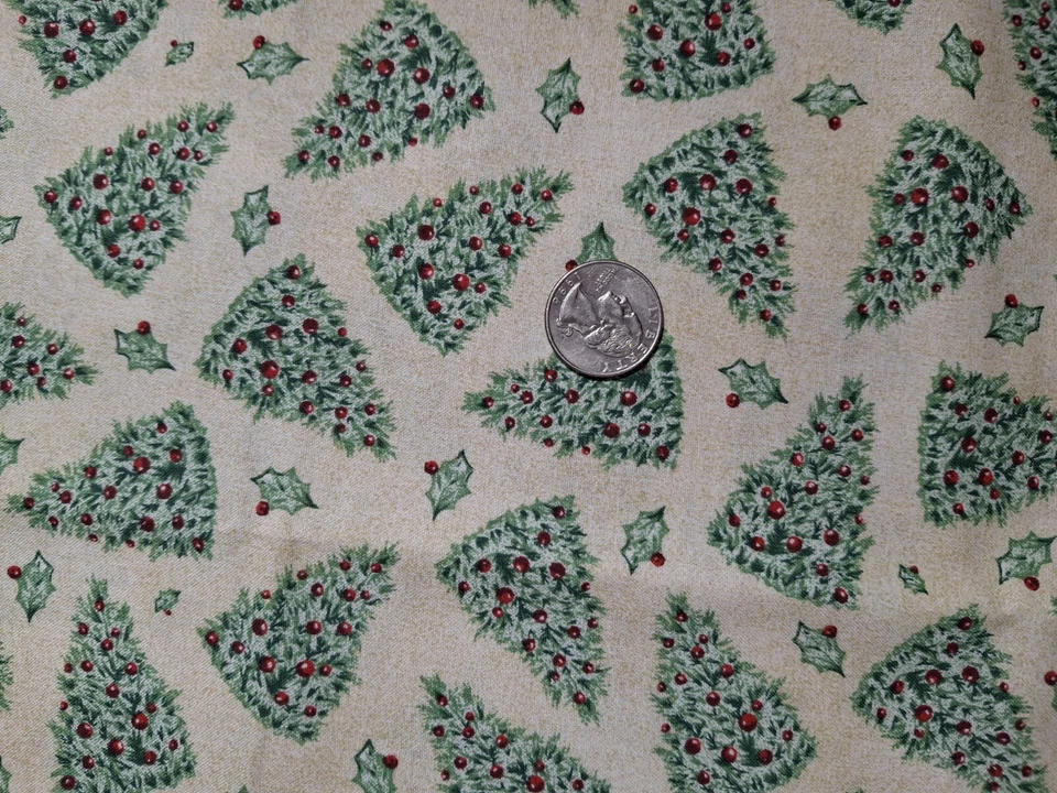 VTG ~ Christmas FQ Bundle ~ OOP ~ cotton ~ XL FQ's ~ NEW - Image 2 of 4