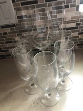 SCOTT ZWIESEL Wine (3) Plus + 5 Champagne/water  Glasses