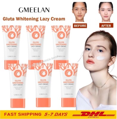 glutathione lazy cream GMEELAN Gluta Whitening 30 ml Makeup Face Moisturizer Cream GMEELAN LAZY CREAM