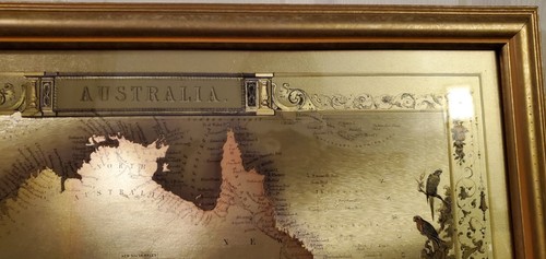 Folienkarte Australien - Bild 6 von 10