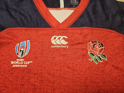ENGLAND RUGBY SHIRT 2019 RUGBY JERSEY WORLD CUP JERSEY XL
