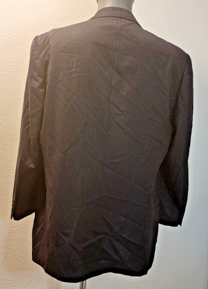 Chaqueta Pal Zileri para hombre talla 56R - azul marino a rayas Foto 4 de 4