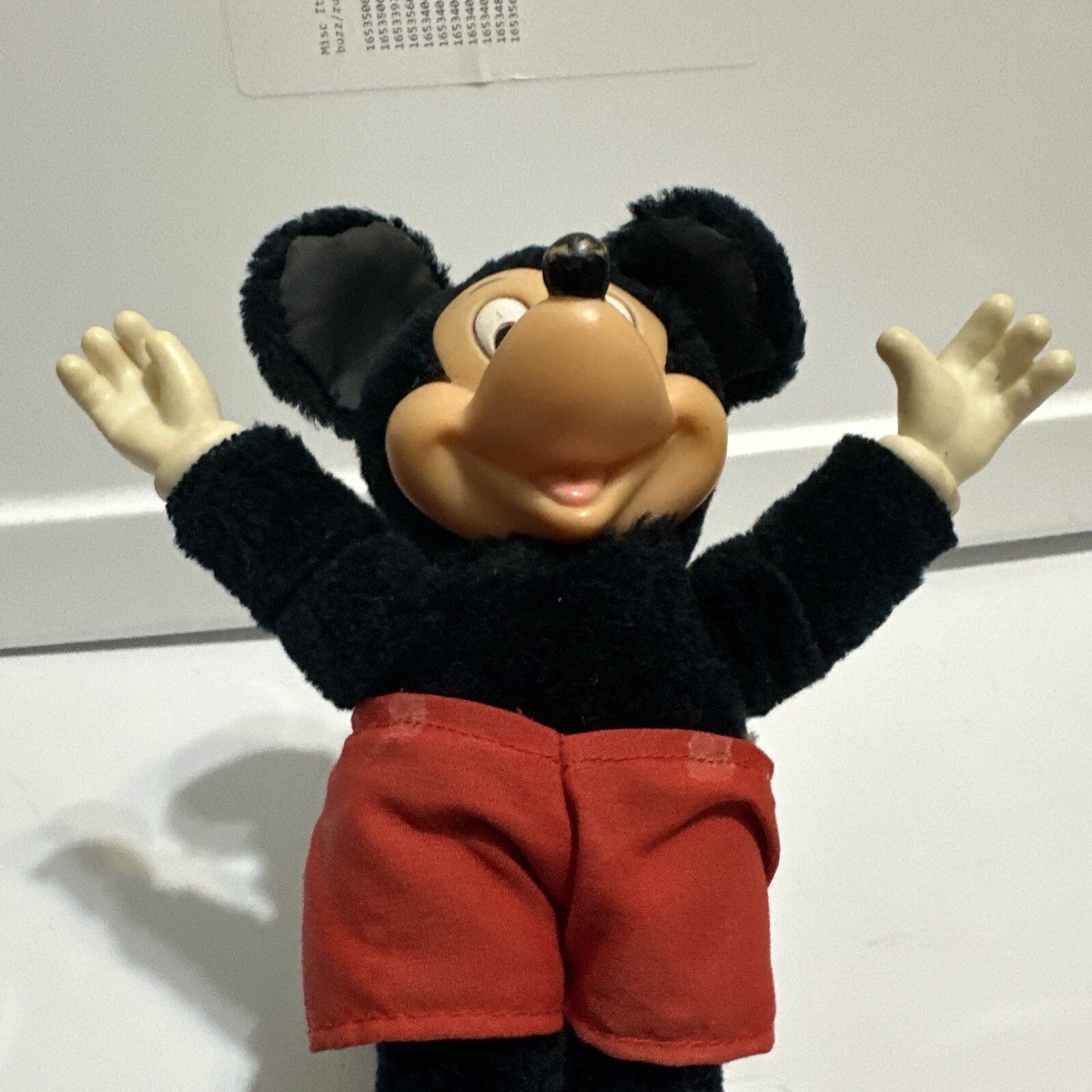 VIntage 80s Mickey Mouse Doll 1981 Applause Rare Plush doll