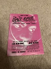 The Dali Rave Biggest Rave Tent Ever 91 1991 Rave Flyer A5