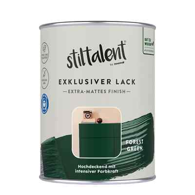 Lack Extra matt 500ml innen außen hochwertig kratzfest Farbwahl Stiltalent