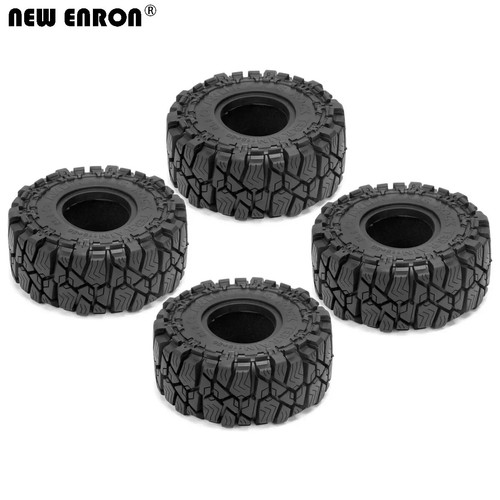 1.9 Rubber Tires Crawler Rock Terrain 115MM Wheel Tyre for 1/10 RC Axial REDCAT - Picture 9 of 10