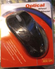 Wired USB Optical Wheel Mouse NEW