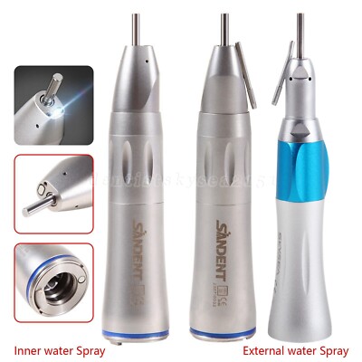 spiral【CRDP】1ml Dental 1:1 External/Internal Spray Slow Speed Straight Handpiece