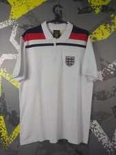 England Team Jersey Retro Replicas Football Shirt Score Draw Men Size XL ig93