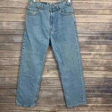 Vintage Levi's 505 Regular Fit Straight Leg Jeans Size: 36x30 