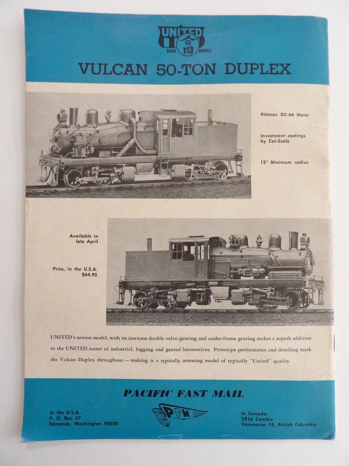 Model Railroader Magazine March 1967 Volume 34 - Image 3 of 3