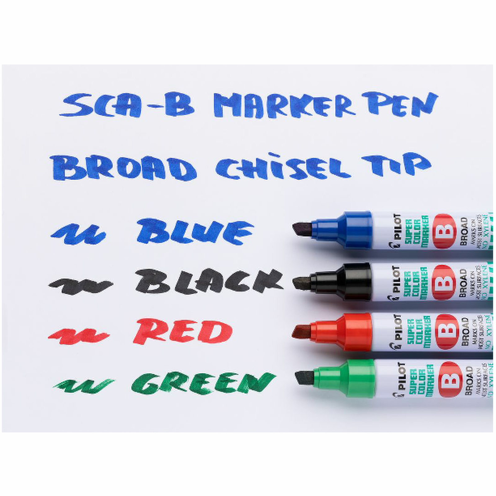 Pilot Super Color Marker Pens Fine Broad Extra Broad Extra Fine Ultra
