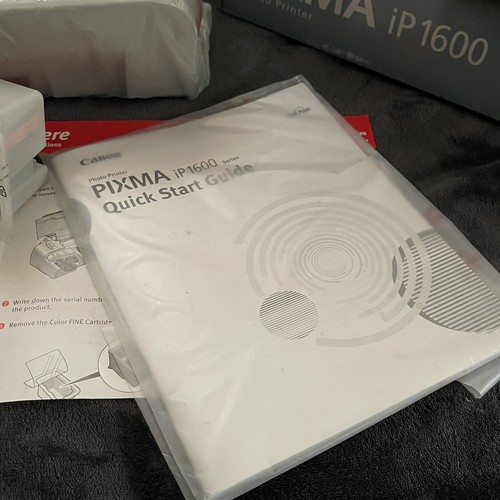 Canon PIXMA iP1600 Digital Photo Inkjet Printer with INK - New/Open Box - Picture 6 of 9