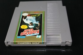 NES Nintendo Lee Trevino's Fighting Golf Complete w Box CIB Tested Authentic RAR