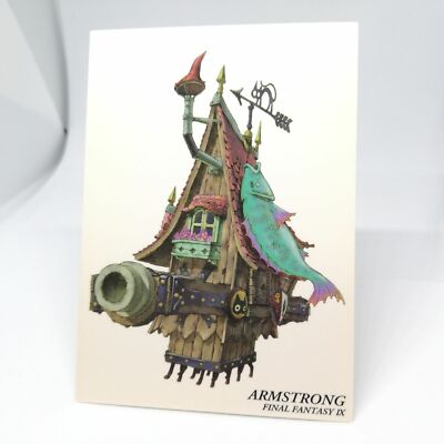 383 ARMSTRONG FINAL FANTASY Ⅸ 9 Art Museum Card 1ST SQUARE ENIX