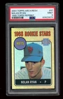 2001 Topps Archives Reserve Nolan Ryan 1968 Reprint #97 PSA 9 Mets