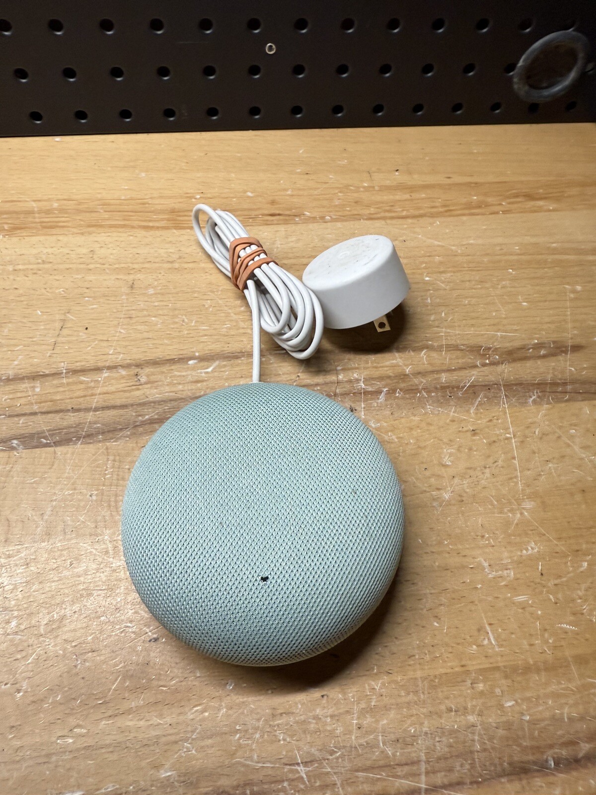 (Z) Google Home Mini 1st Gen Model H0A Green , w/ Power Cord