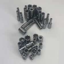 Blue Point by Snap On 1/4" Drive Chrome Sockets Deep and Shallow-Pick Your Size!