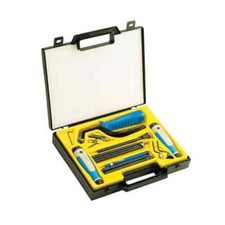 Noga NG9500 Hand Deburring Tool Set: 25 Pc, HSS Blade Type D50, N1, N80  RD10.4