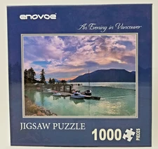 Enovoe An Evening In Vancouver 1000 Pieces Jigsaw Puzzle Scenic Highway NEW