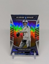 2022 Rookies & Stars🔥DEREK CARR🔥MINT?!🔥AIRBORNE SILVER Prizm📈