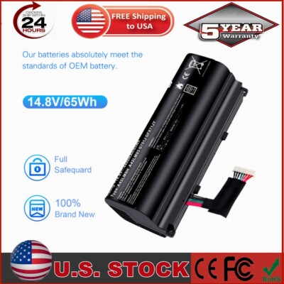 Battery Pack A42N1403 for Asus ROG G751 G751J G751JM G751JT G751JY GFX71 65Wh