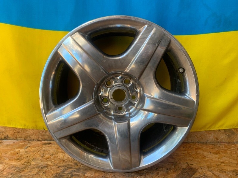 05 06 07 08 09 Bentley Continental 19X9J 41 5 Spoke Alloy Wheel Rim Chrome OEM