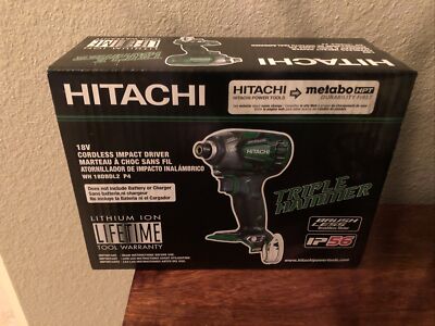 Hitachi WH18DBDL2P4 18V Cordless Lithium-Ion Brushless Triple