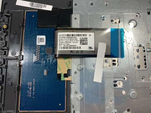 HP 240 245 G6 Laptop 929159-031 Palmrest UK English Keyboard With Sticker NEW - Picture 2 of 4