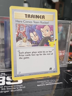 Here Comes Team Rocket! 15/82 Celebrations: Classic Collection Holo 25 Years NM