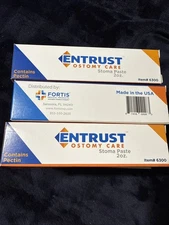 Entrust Ostomy Care 6300 Stoma Paste 2 oz. NO EXP (Lot of 3)