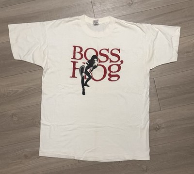 Vintage 80s Boss Hog Drinkin Lechin & Lyin Promo T Shirt Amphetamine Reptile