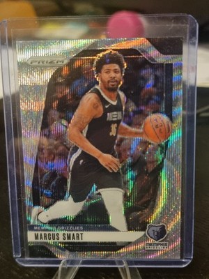 2024-25 Panini Prizm - Marcus Smart #59 White Sparkle Prizm
