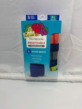 Fruit of the Loom Boys Breathable Micro-Mesh Boxer Briefs 5-Pack 