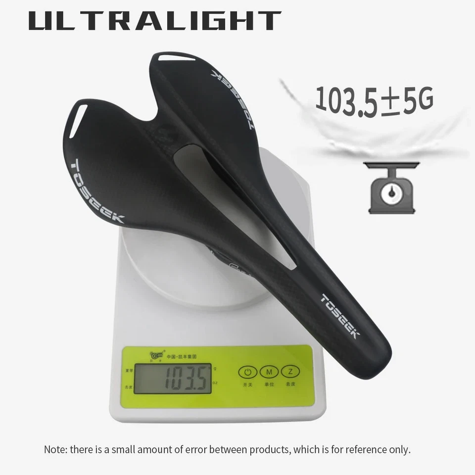 Cómodo sillín de carbono para bicicleta de carretera MTB bicicleta sillín riel asiento de bicicleta Foto 2 de 4