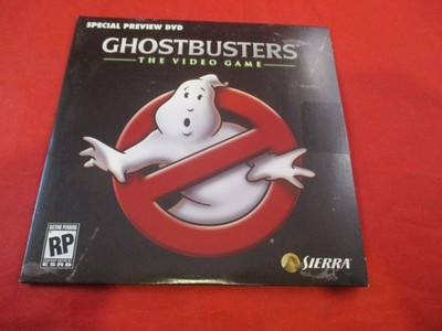 Ghostbusters The Video Game Xbox 360 PS2 Nintendo Wii DS PC Promo Preview DVD