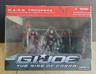 GI Joe Rise of Cobra MARS Troopers Military Armaments Research Syndicate SET NIB