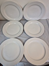 Syscoware 9487299 Restaurant Ware 9.5"  WHITE Plates Set of 6