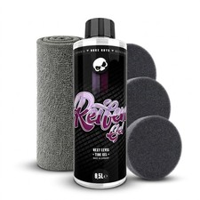 Nuke Guys Reifengel 500 ml 3er Pack Applikatorschwamm Mikrofasertuch 380 GSM