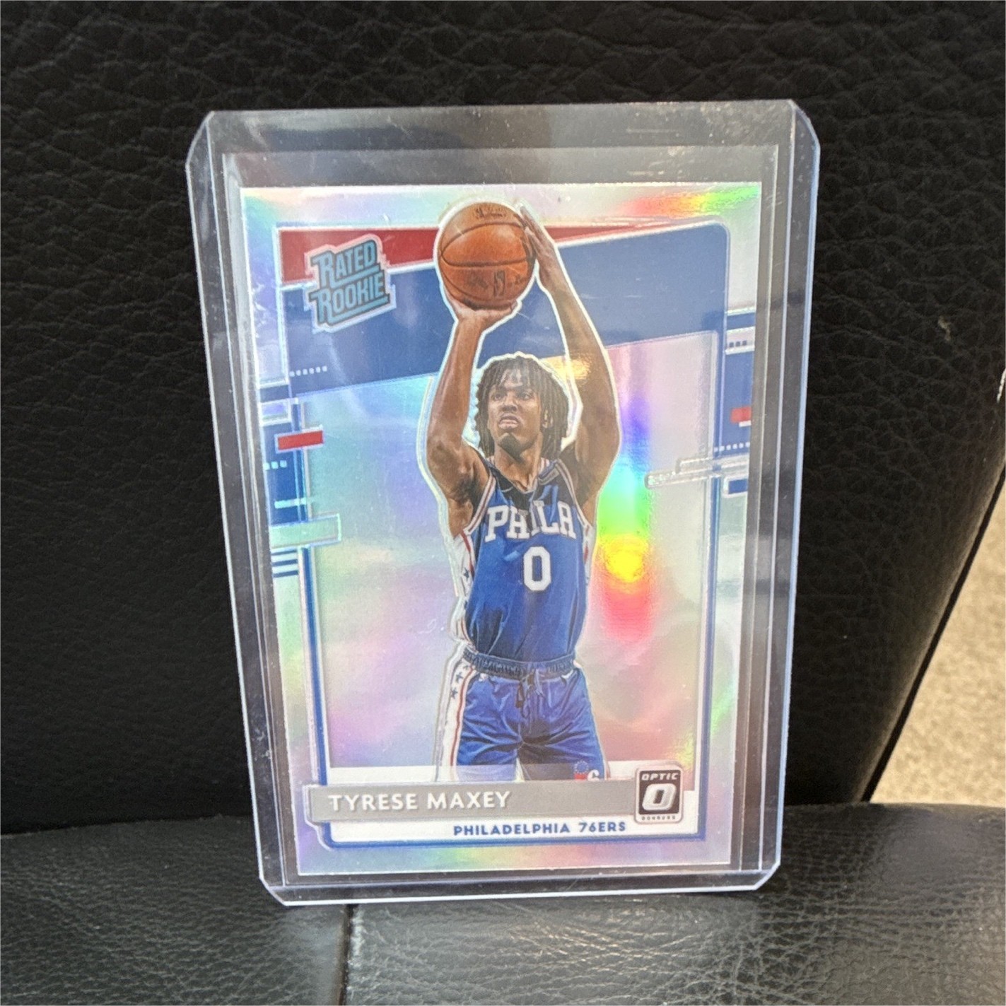 Panini Donruss Optic 2020-21 Tyrese Maxey Rated Rookie Holo Prizm #171