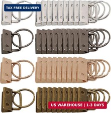 Key Fob Hardware, 40Pcs 1 Inch Keychain Hardware Set with Split Ring for Wristle