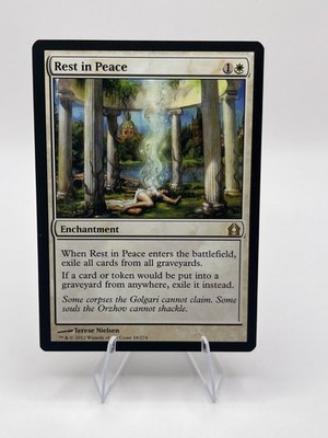 Rest In Peace - Return to Ravnica - MTG Magic the Gathering - Lightly Played 