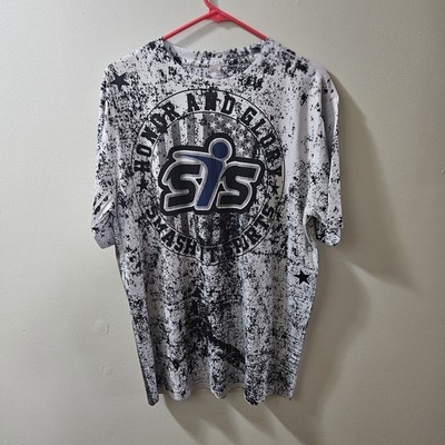 Smash It Sports Short Sleeve L Shirt Honor And Glory American Flag Lightweight 