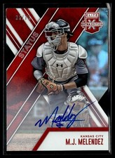 2017 Panini Elite Extra Edition Autographs Status Die Cut M.J. Melendez Auto