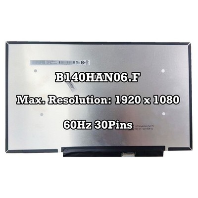 B140HAN06.F FHD 1920X1080 IPS eDP 30pins New LCD Screen Replacement Panel Matrix